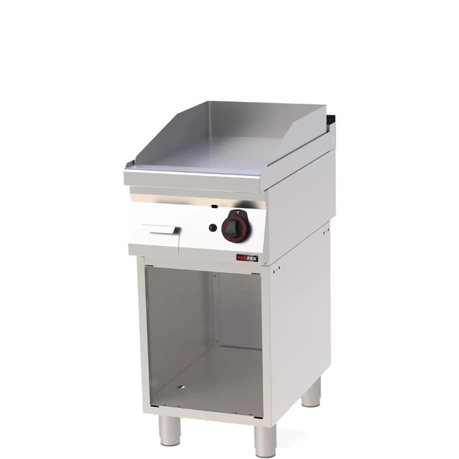 FRY-TOP GRIDDLE PLATE 40X51 GAS SMOOTH ON OPEN CABINET