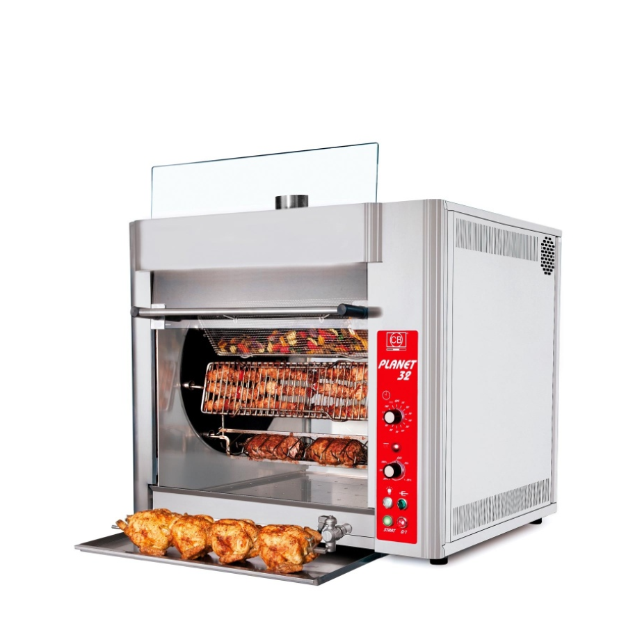 ELECTRIC ROTISSERIE PLANET 32