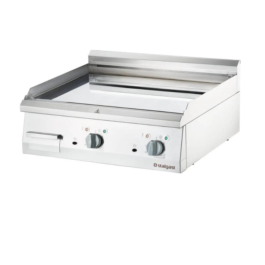 CHROME ELECTRIC GRILL WITH SMOOTH SURFACE 8.0 KW