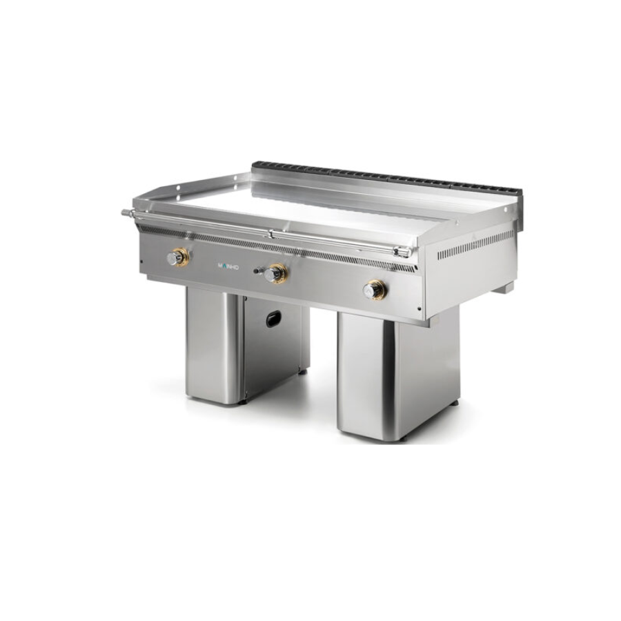 HIGH-PERFORMANCE GAS FRY-TOP – HARD CHROME