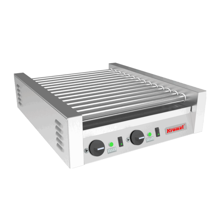 ELECTRIC ROLLER GRILL 14 STAINLESS STEEL ROLLERS