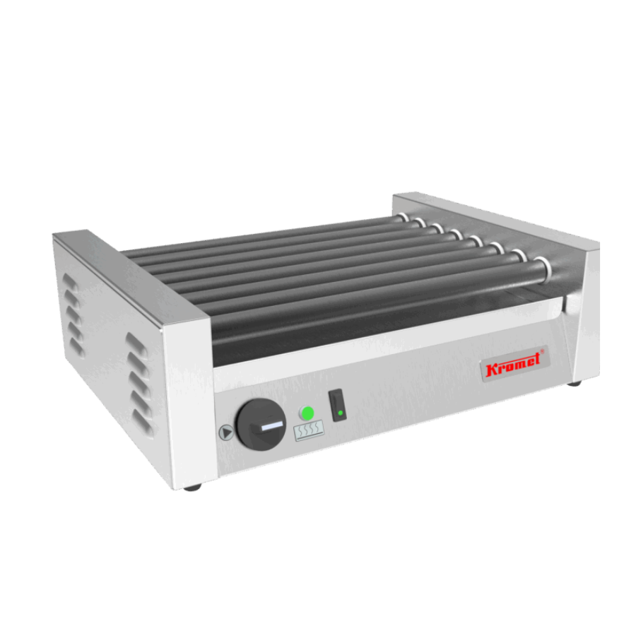ELECTRIC ROLLER GRILL – 8 TEFLON ROLLERS