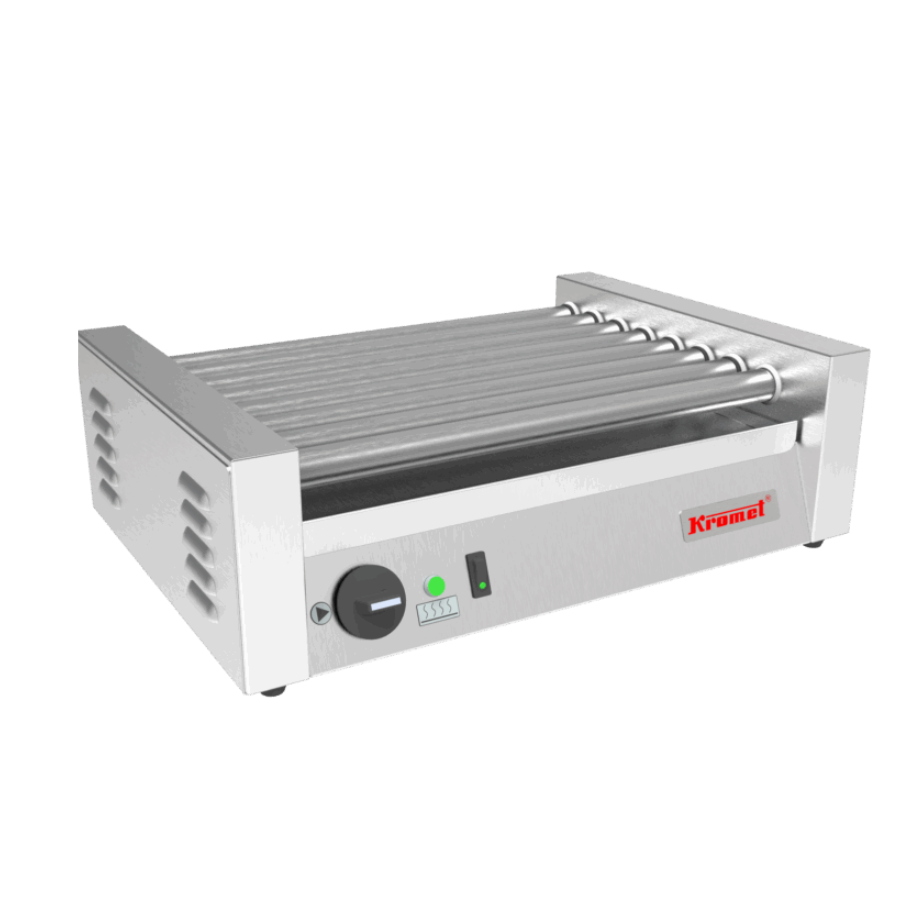 ELECTRIC ROLLER GRILL – 8 STAINLESS STEEL ROLLERS