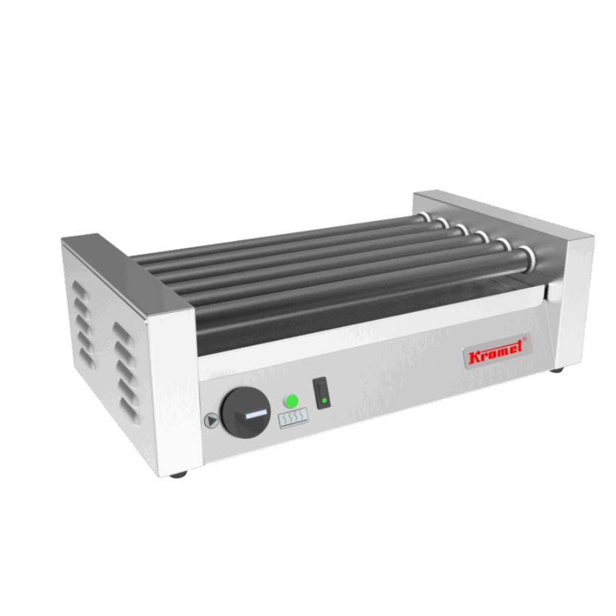 ELECTRIC ROLLER GRILL – 6 TEFLON ROLLERS