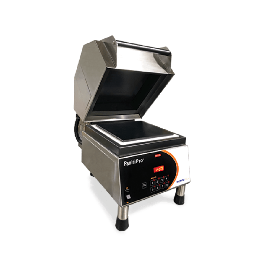 SANDWICH PRESS WITH GROOVEDTOP/GROOVED BOTTOM 6900A-240-GG