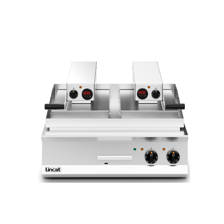 OPUS ELECTRIC COUNTER-TOP CLAM GRIDDLE – FLAT UPPER PLATE – W 800 MM – 17.2 KW