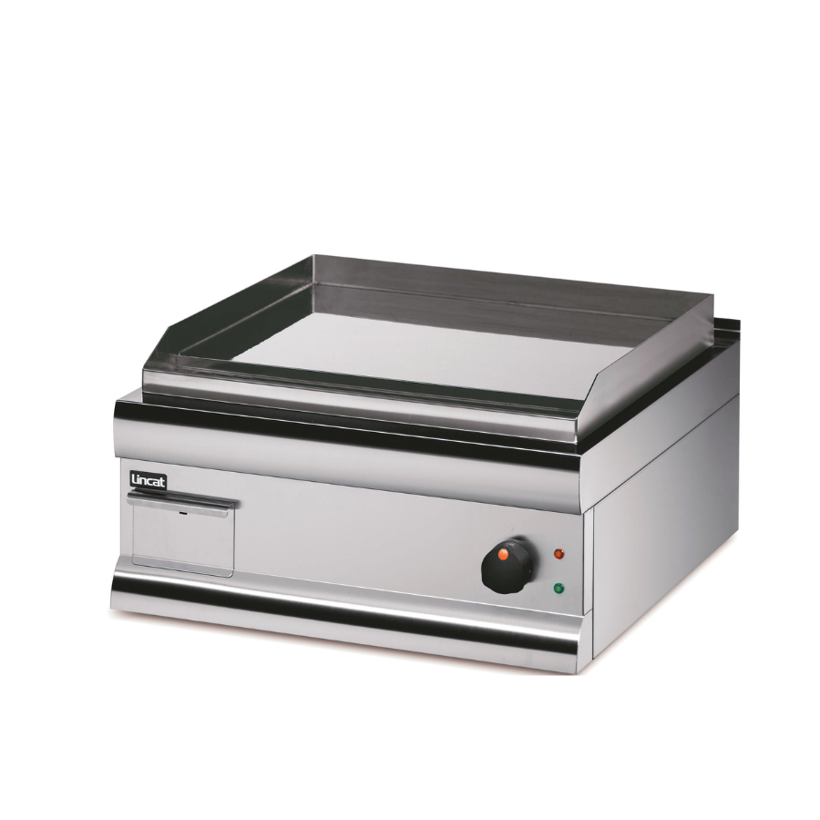 ELECTRIC COUNTER-TOP GRIDDLE – CHROME PLATE – SINGLE ZONE – W 600 MM – 3.0 KW