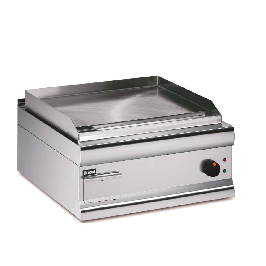 ELECTRIC COUNTER-TOP GRIDDLE – STEEL PLATE – SINGLE ZONE – W 600 MM – 3.0 KW