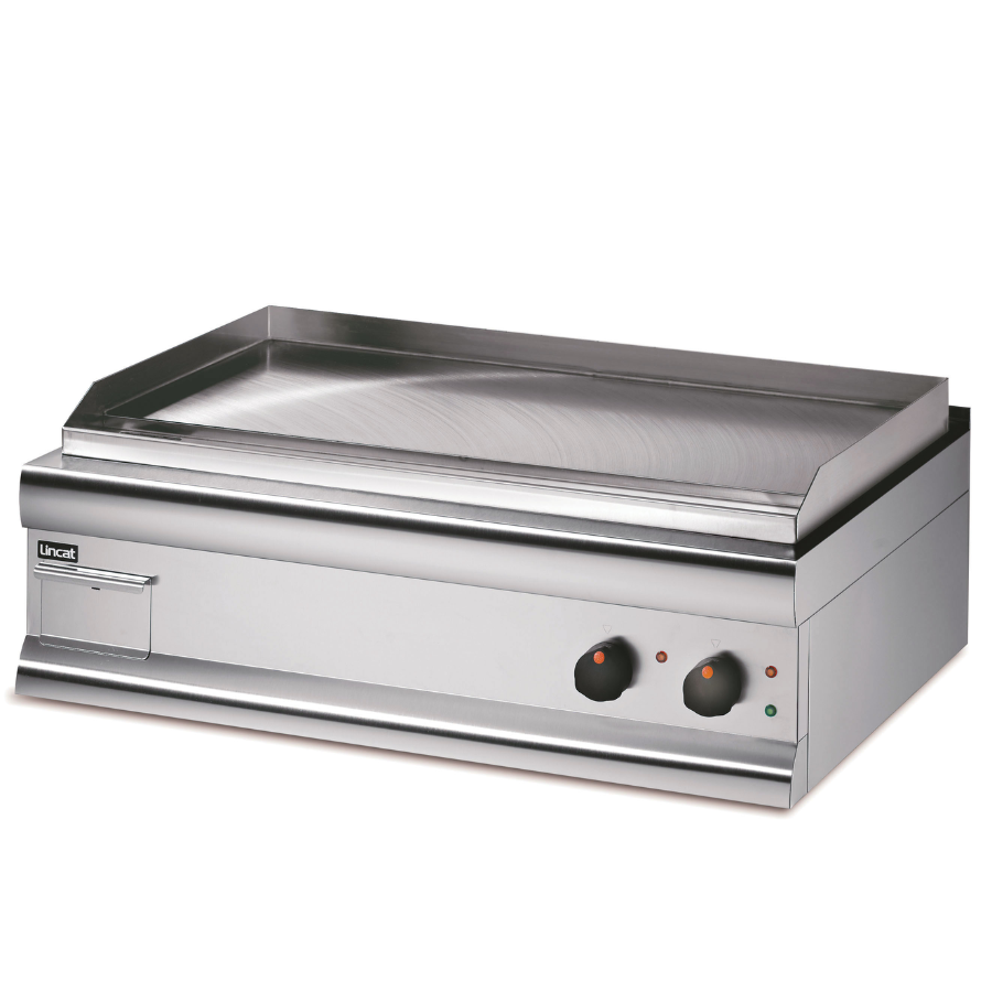 ELECTRIC COUNTER-TOP GRIDDLE – STEEL PLATE – W 900 MM – 8.6 KW
