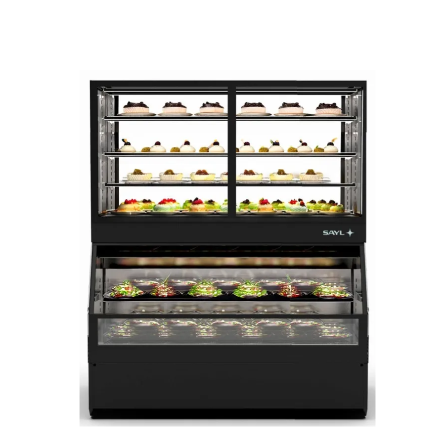 SAYL FOOD DISPLAY COMBI COF8AF