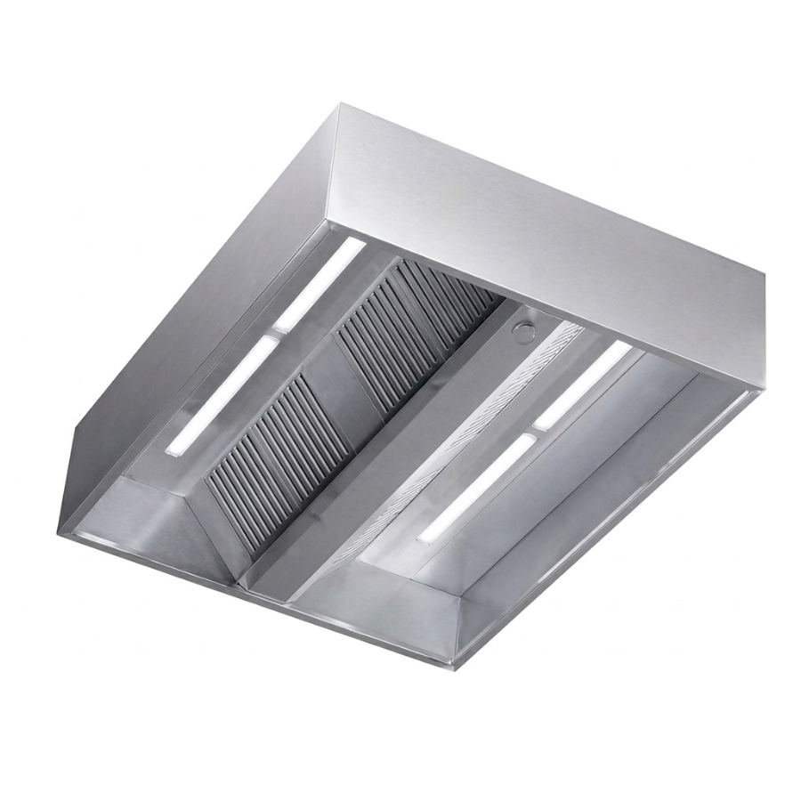 CENTRAL VENTILATION HOOD BOX TYPE 290 × 160 × 45 cm