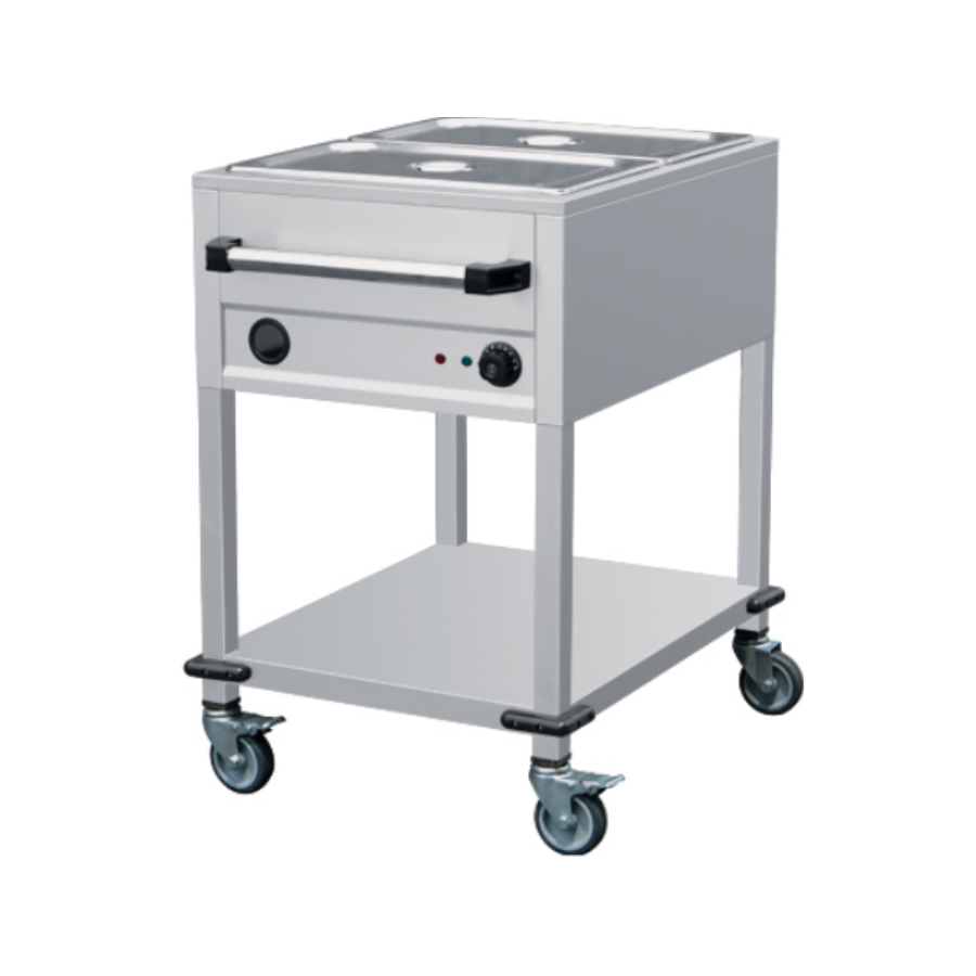 BAIN-MARIE TROLLEY 2/1