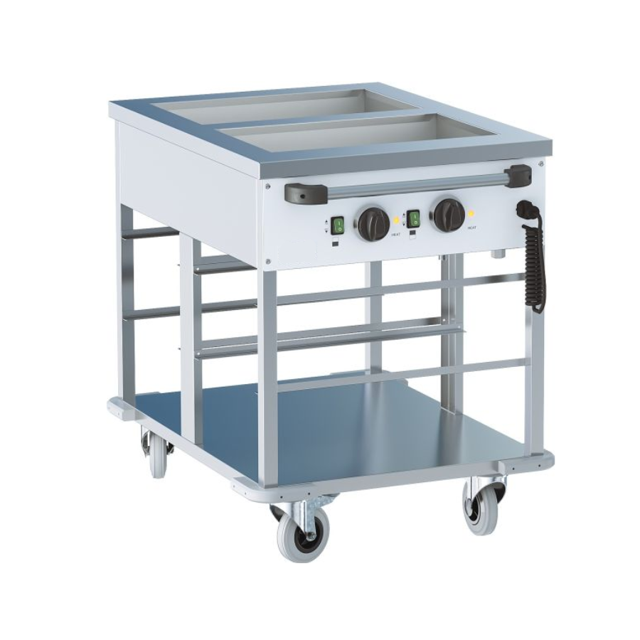 DROP-IN BAIN-MARIE TROLLEY 2/1