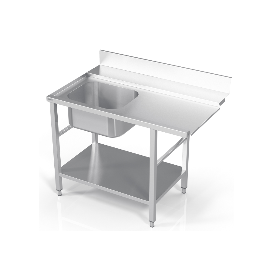 TABLE FOR UNDERCOUNTED DISHWASHER 180 × 70 × 90 cm