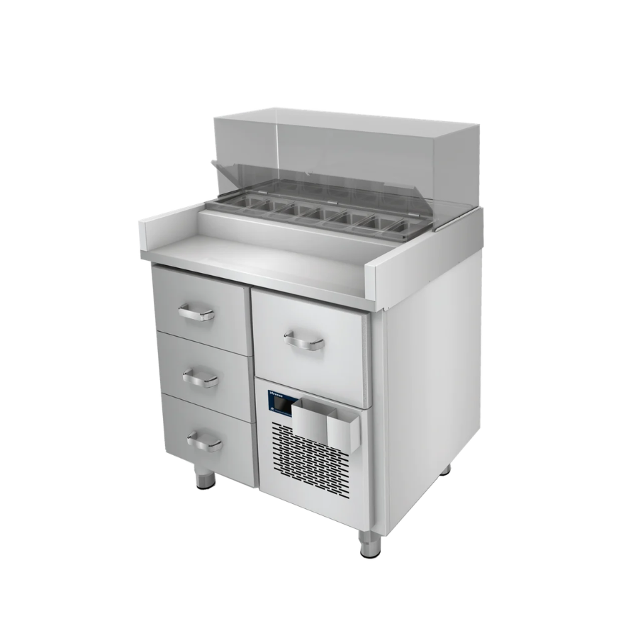 REFRIGERATED SANDWITCH COUNTER 86 × 65 × 90 cm