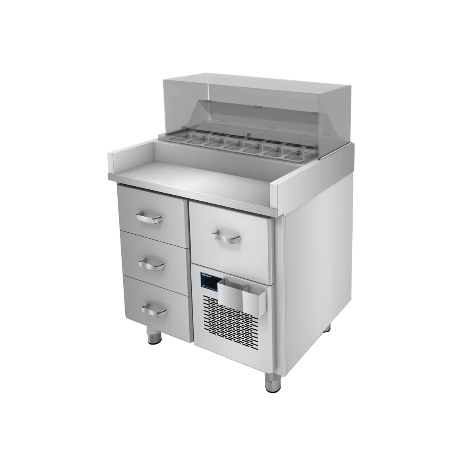 REFRIGERATED SANDWITCH COUNTER 86 × 65 × 90 cm