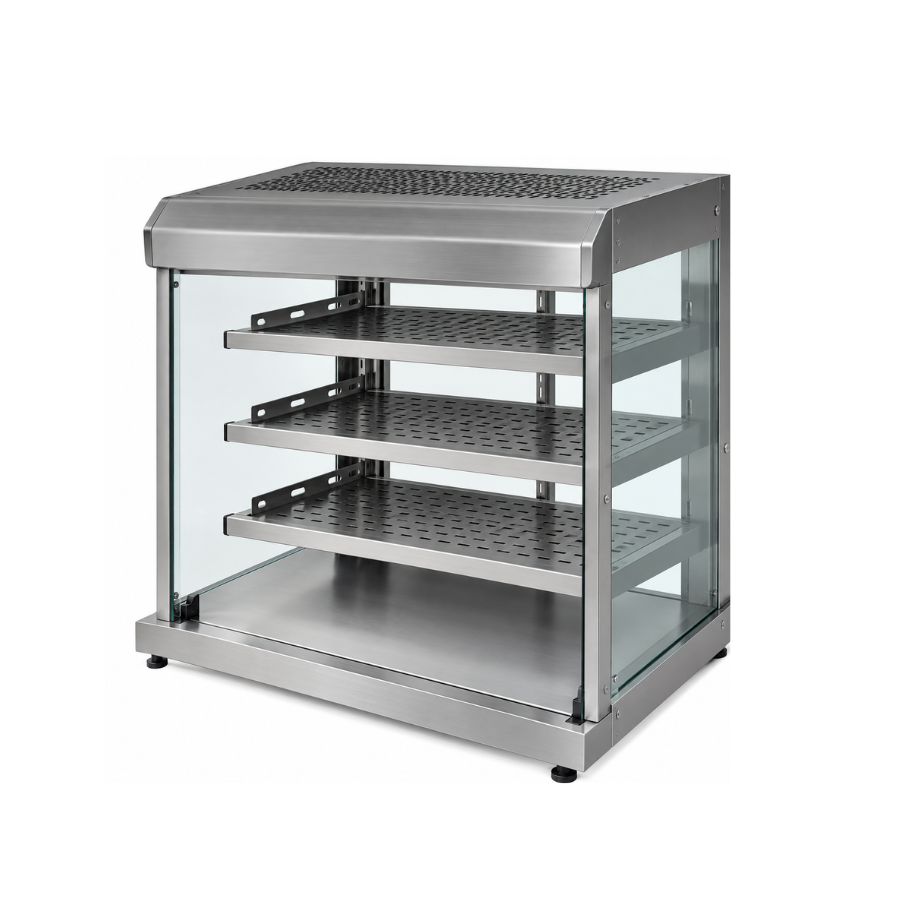 DROP-IN CURVED GLASS HEATED DISPLAY D2HDF