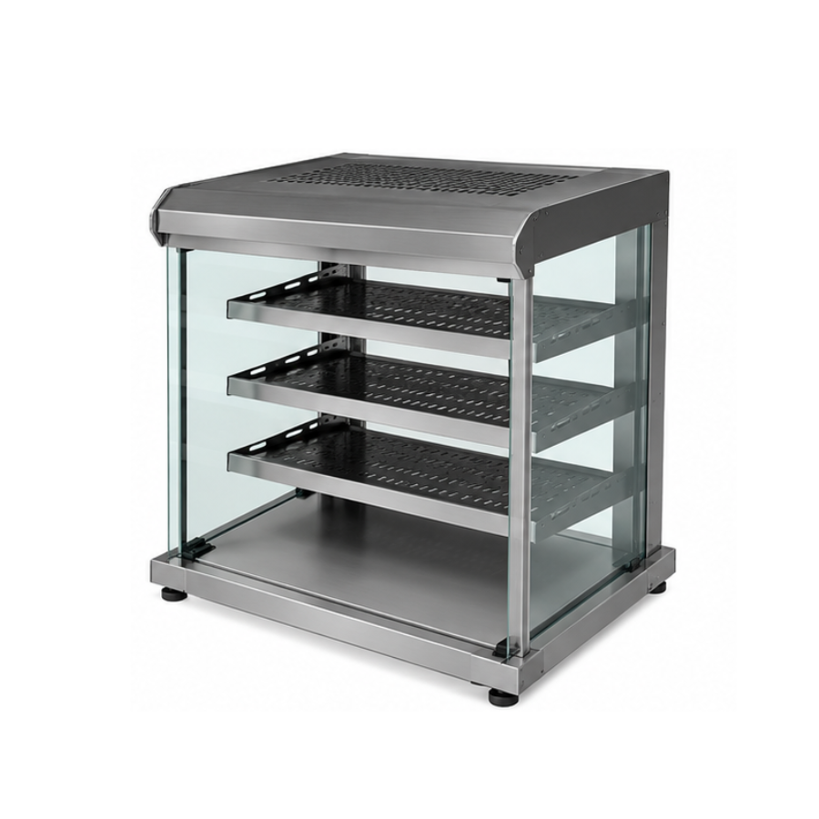 DROP-IN CURVED GLASS HEATED DISPLAY D2HDSLF