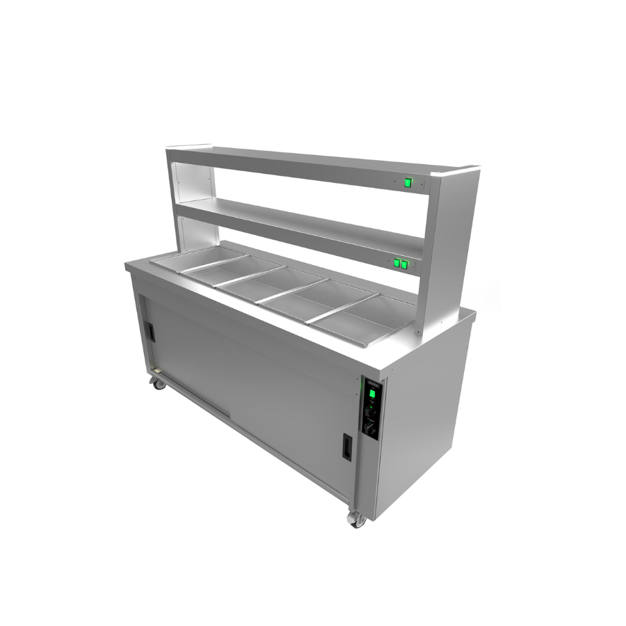 HEATED OVERSHELF KP2H2 2 GN