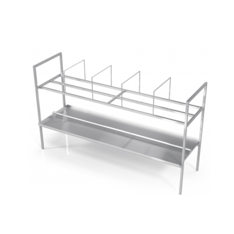 SHELF FOR DISHWASHER BASKETS 260 × 58.5 × 124 cm