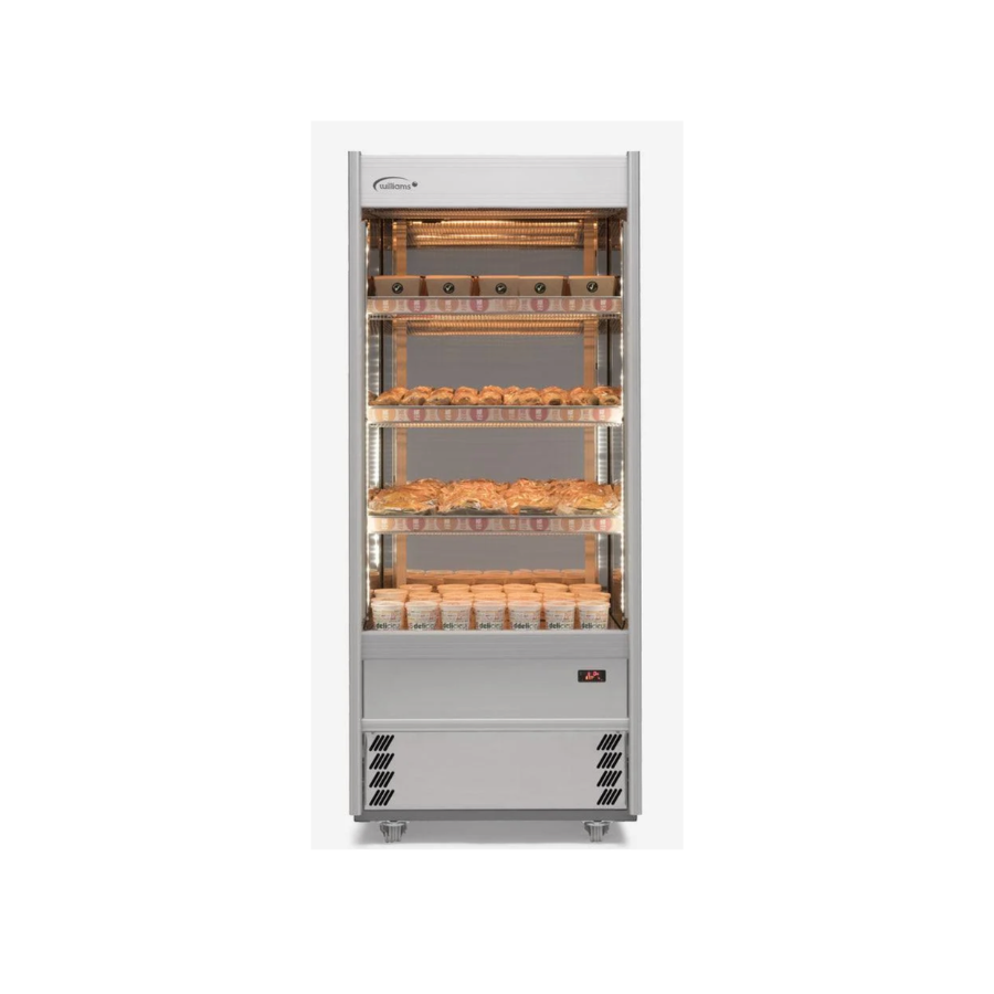 HEATED MULTIDECK MERCHANDISER 71 × 63.5 × 191 cm