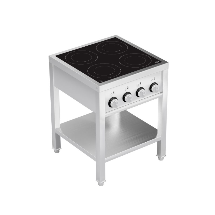 INDUCTION STOVE 4 ZONES WITH OPEN FRAME