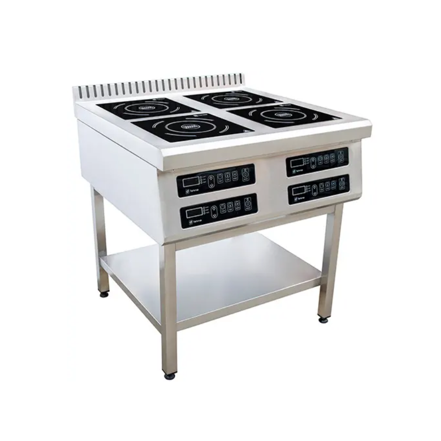 INDUCTION RANGE WITH 4 COOKING ZONES AND OPEN BASE TMI35M42